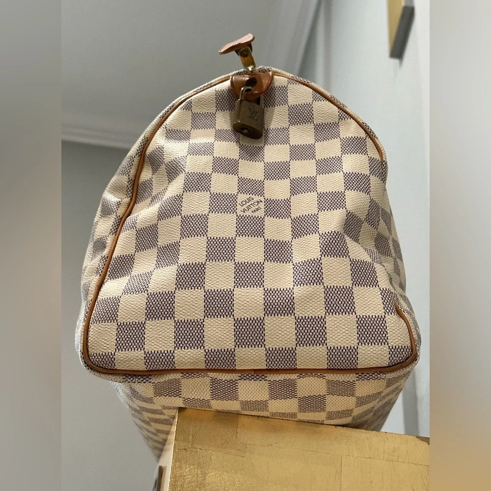 Louis Vuitton Damier Azur Speedy 35 - Picture 5 of 17